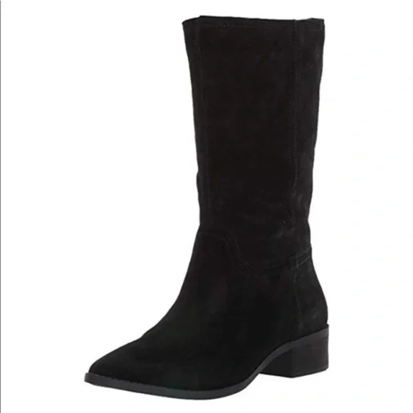 [Lucky Brand] Classic Black Pointed Toe Boots